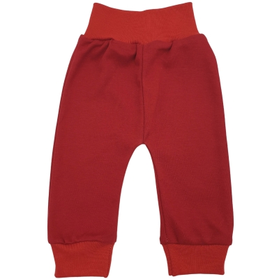 czerwone spodnie niemowlęce, święta, walentynki